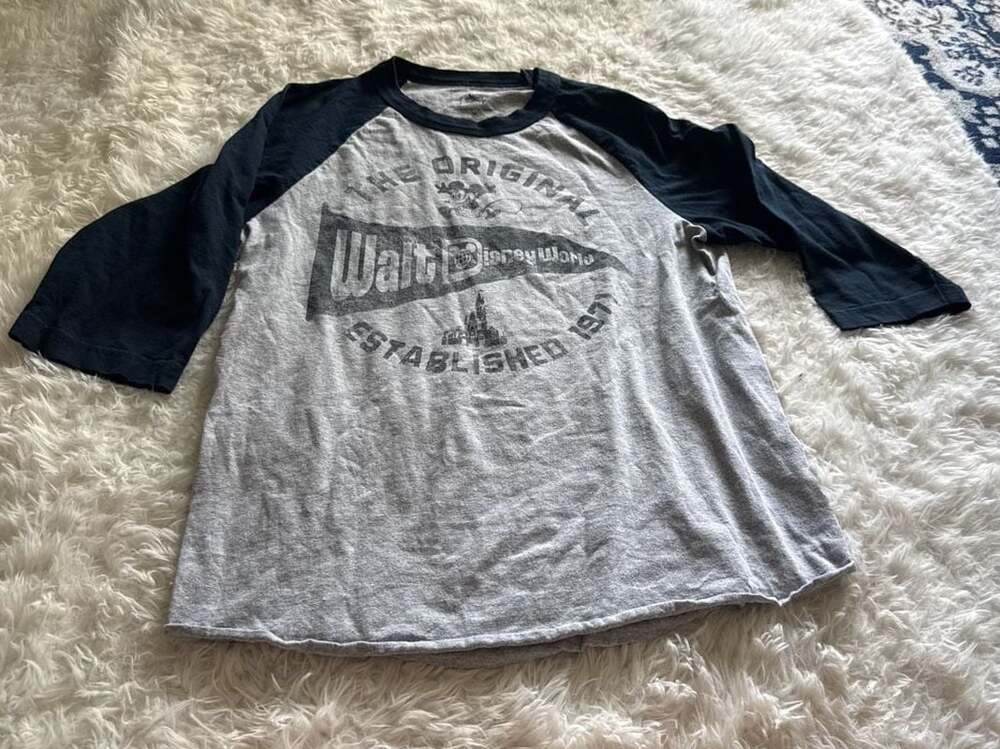 Walt Disney World The‎ Original Established 1971 Raglan Baseball Tee